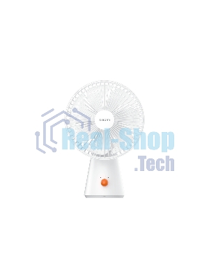 Вентилятор Xiaomi Rechargeable Mini Fan белый, настольный, 10 Вт, 4 скорости, 8.7 см