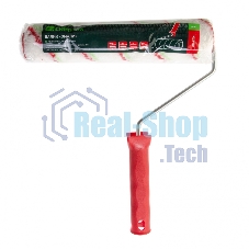 Валик Сибртех Эмали, 250 мм, ворс 12 мм, D 36 мм, D ручки 6 мм, полиамид, полиакрил