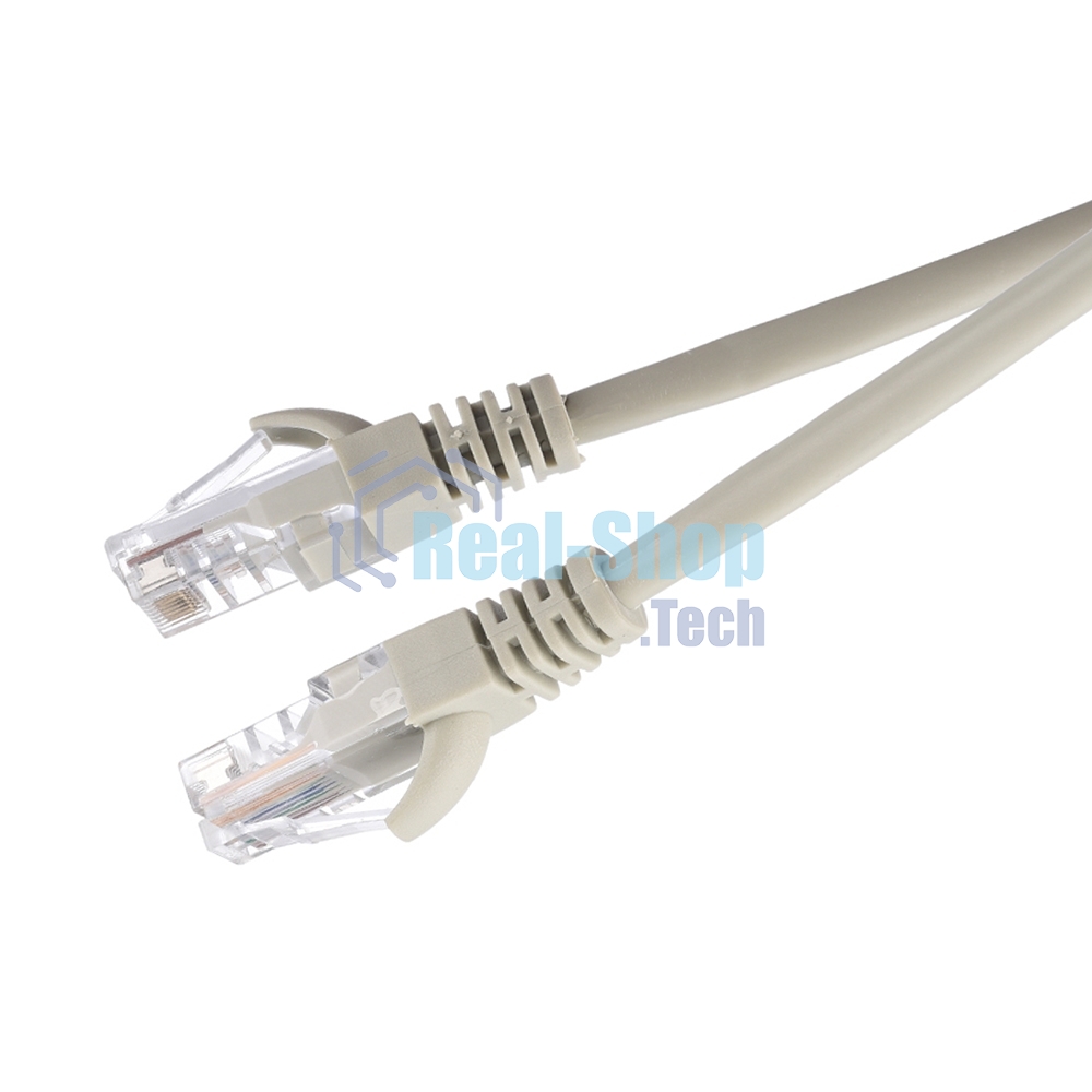 Кабель GoPower PATCH RJ-45(M)-RJ-45(M) 00-00029036 3M серый