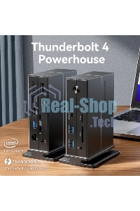 Мультифункциональная док-станция Vention USB Type C 14 в 1 с поддержкой Thunderbolt 4