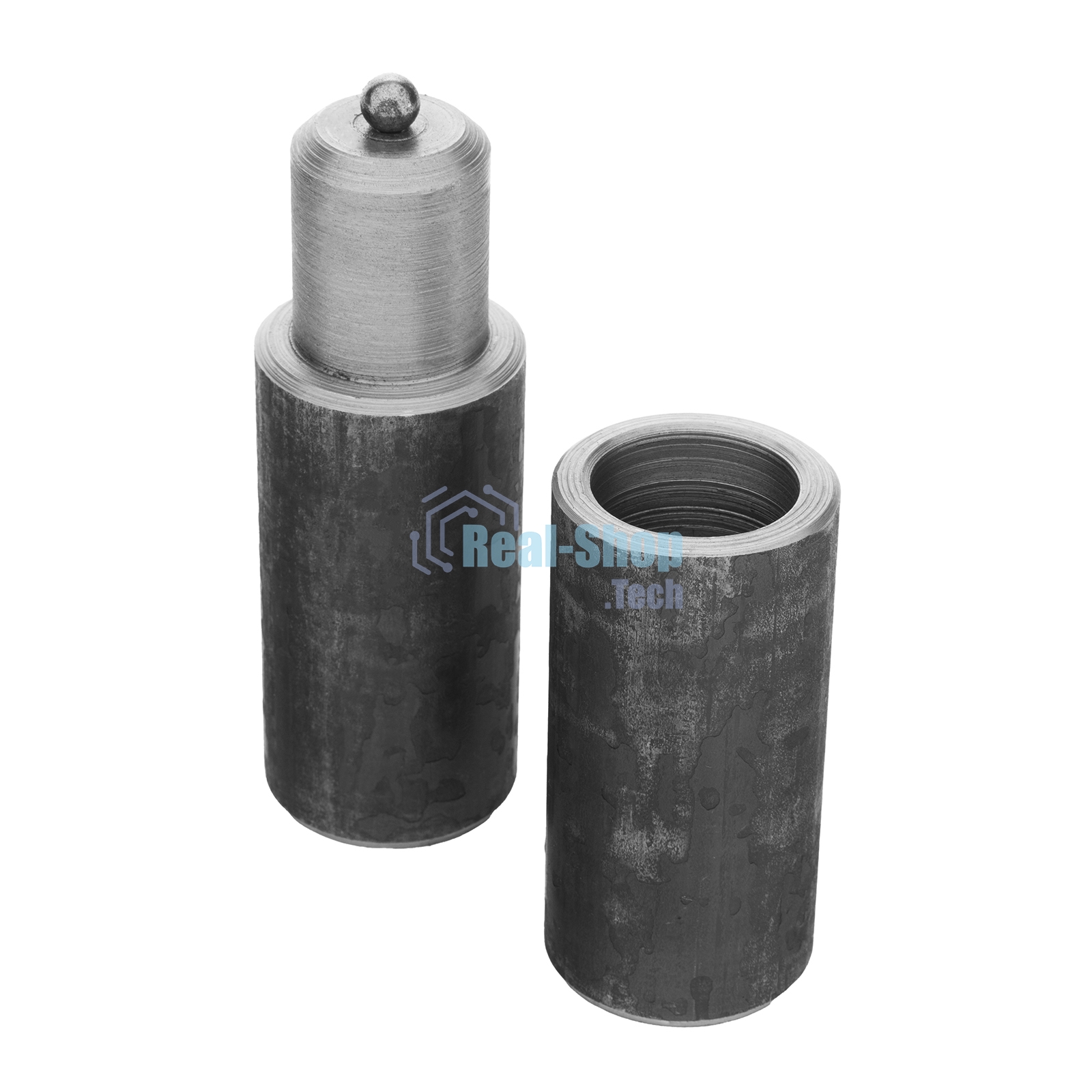 Петля гаражная с шаром Сибртех d 45, 180мм, 2шт.,