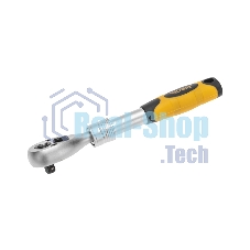 Ключ телескопический трещоточный Kranz 1/4, 162-210мм, CrV, двухкомпонентная рукоятка