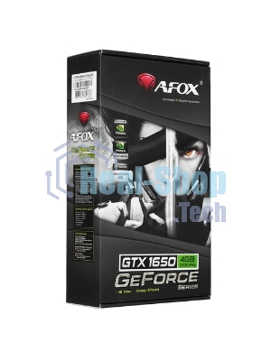 Видеокарта Afox GTX1650 GAMING 4Gb GDDR6 128bit DVI DP HDMI 2FAN RTL