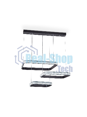 Светильник Ambrella light FA6166 BK черный 131W 720*500*900 (ПДУ РАДИО 2.4)