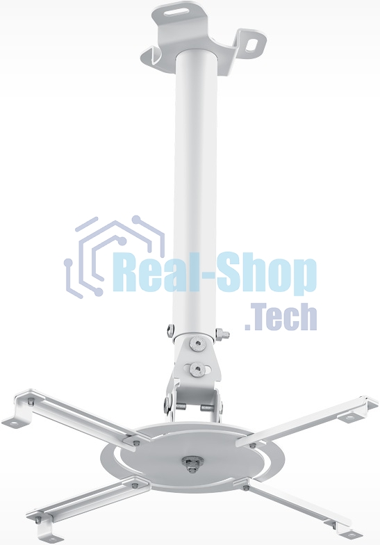 Кронштейн для проектора Holder PR-104-W белый макс.20кг потолочный поворот и наклон