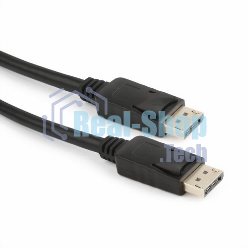 Кабель DisplayPort Gembird, 1.8м, 20M/20M, черный, экран, пакет CC-DP-6