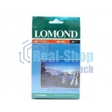 Фотобумага Lomond односторонняя матовая, 180г/м2,A6 (10X15)/50л. для струйной печати