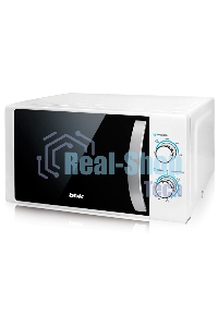 Микроволновая печь BBK 20MWS-711M/WS белый/серебро, 20 литров, механическое управление, 700 Вт