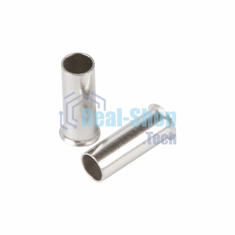 Наконечник штыревой втулочный Rexant L-6 мм 0.75 мм² (НШВ 0.75-6/НГ 0.75-6)