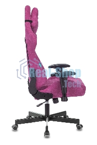 Кресло игровое Бюрократ VIKING KNIGHT LT15 FABRIC малиновый крестовина металл/пластик
