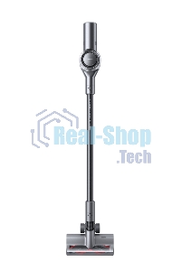 Пылесос вертикальный Dreame Cordless Vacuum Cleaner V12 серый, питание от аккумулятора, 180 Вт, уборка сухая, пылесборник 0.5 л, работа от АКБ max 90 мин