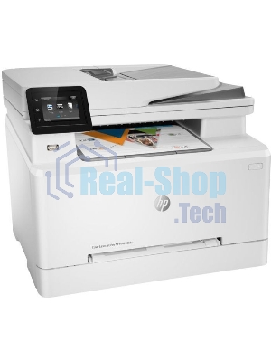 МФУ лазерное HP Color LaserJet Pro M283fdw (7KW75A), A4, цветной, печ. до 21 стр/мин., скан. до 26 стр/мин. (ч/б) 22 стр/мин. (цвет), 600 x 600 dpi (печать) 300x300dpi (скан), USB, RJ-45, Wi-Fi, Air Print, Mopria