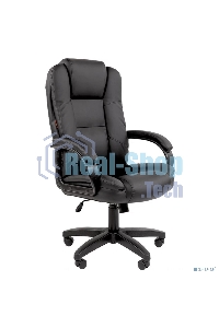Кресло офисное Chairman 600LT чер.пласт экопремиум черный