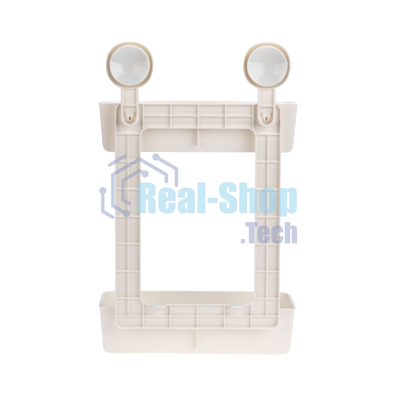 Полка двухъярусная настенная HALSA HLS-F-110W на вакуумной присоске