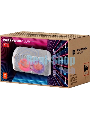 Минисистема Hi-Fi JBL PartyBox Club 120 белый 160Вт USB BT