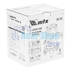 Лазерный уровень MTX MFL RED, 30 м, красный луч, акк. Li 2400 mAh, сумка, резьба 5/8