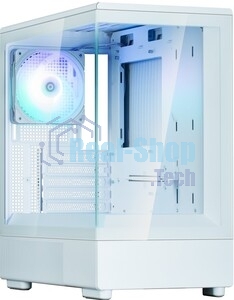 Компьютерный корпус ZALMAN P10, MATX, белый, WINDOW, 2x3.5