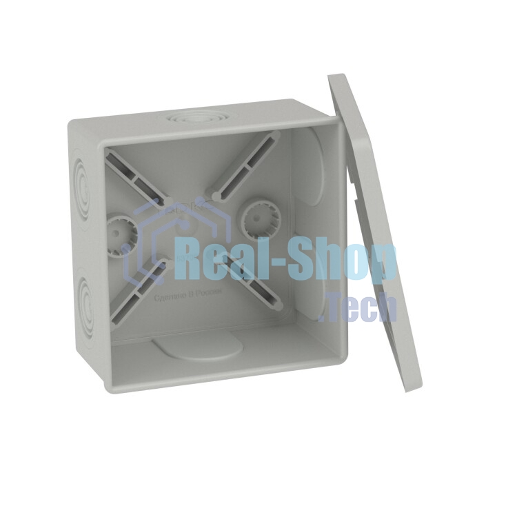 Коробка ответвит. с кабельными вводами. IP44. 80х80х40мм 53700 DKC