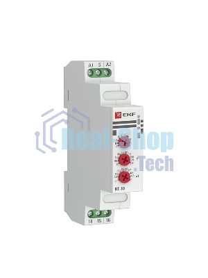 Реле времени EKF PROxima (10 устанавл. функц.) RT-10 12-240В