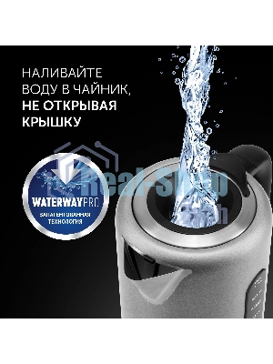 Чайник электрический Polaris PWK 1729CA стальной, 1.7л. 2200Вт