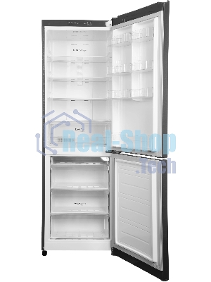 Холодильник LG GA-B419SDJL серый двухкамерный 223/79л морозилка снизу, No Frost