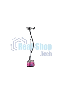 Отпариватель напольный Centek CT-2379 (розовый) 2200Вт, 2.5л БОЛЬШОЙ БАК, 40г/мин,10 режимов, алюм.ш