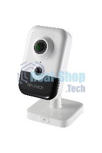Видеокамера IP Hikvision HiWatch DS-I214(B) 2-2мм цветная корп.:белый/черный