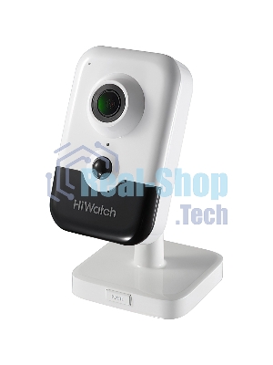 Видеокамера IP Hikvision HiWatch DS-I214(B) 2-2мм цветная корп.:белый/черный