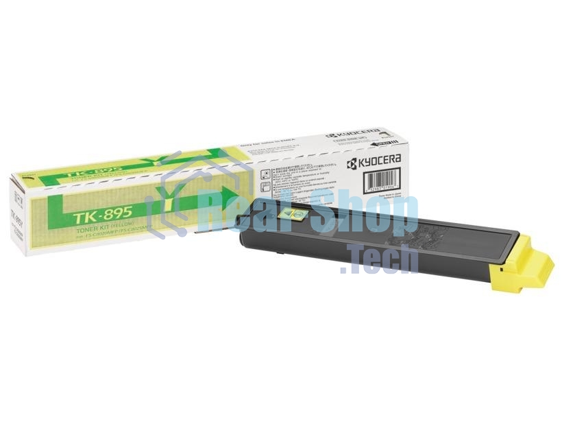 Картридж лазерный Kyocera TK-895Y (1T02K0ANL0) желтый для FS-C8020MFP/C8025MFP/FS-C8520MFP/C8525MFP 6000 стр