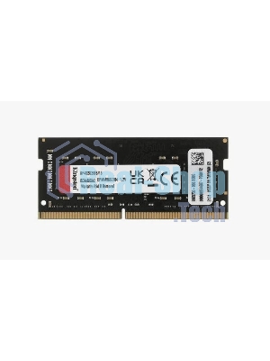 Оперативная память Kingston Fury Impact, DDR4, 16GB (1x16GB), 3200MHz, CL20, SO-DIMM