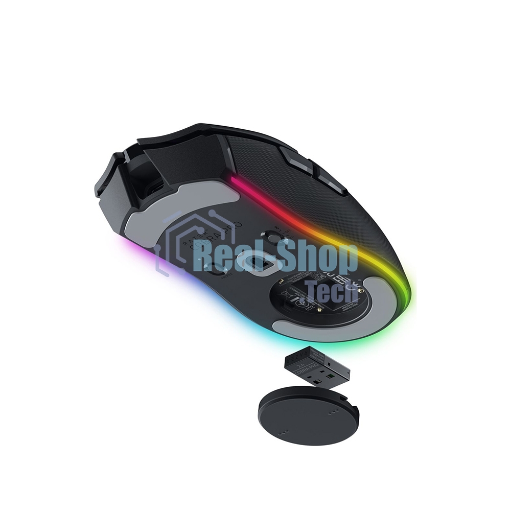 Мышь беспроводная/проводная Razer Cobra Pro черный, 30000 dpi, радиоканал, Bluetooth, USB, кнопки - 8