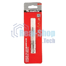 Сверло по керамической плитке и стеклу Matrix, 6 мм, 6-гр хвостовик