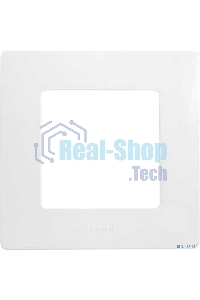 Рамка 1пост, белый ETIKA