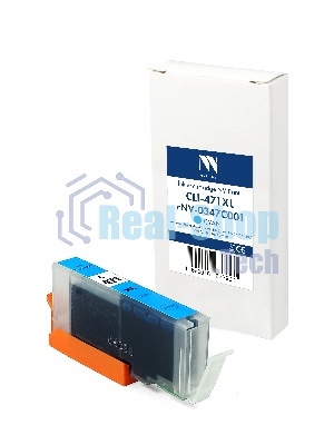 Картридж струйный NVPrint CLI-471XL (NV-0347C001) Cyan для Canon Pixma MG5740/MG6840/MG7740/TS5040/TS6040/TS8040/TS9040 (12 мл) совместимый