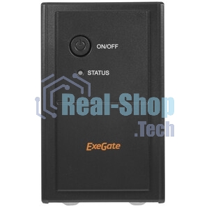 Источник бесперебойного питания ExeGate Power Back BNB-850.LED.AVR.EURO.RJ 850VA/480W, LED, AVR,2 евророзетки, RJ45/11, черный