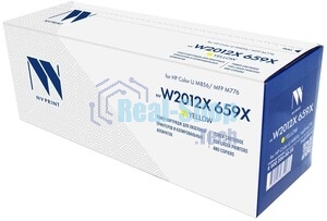 Картридж лазерный NVPrint совместимый NV-W2012X 659X Yellow для HP Color LJ M856/MFP M776 (29000k)