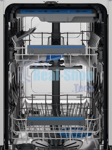 Встраиваемая посудомоечная машина Electrolux EEM43211L, черный, 44.6 см, 10 компл., 44 дБ, класс A