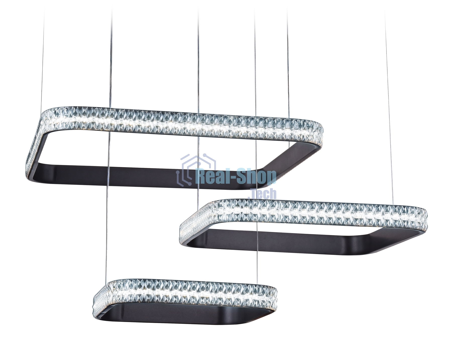 Светильник Ambrella light FA6166 BK черный 131W 720*500*900 (ПДУ РАДИО 2.4)