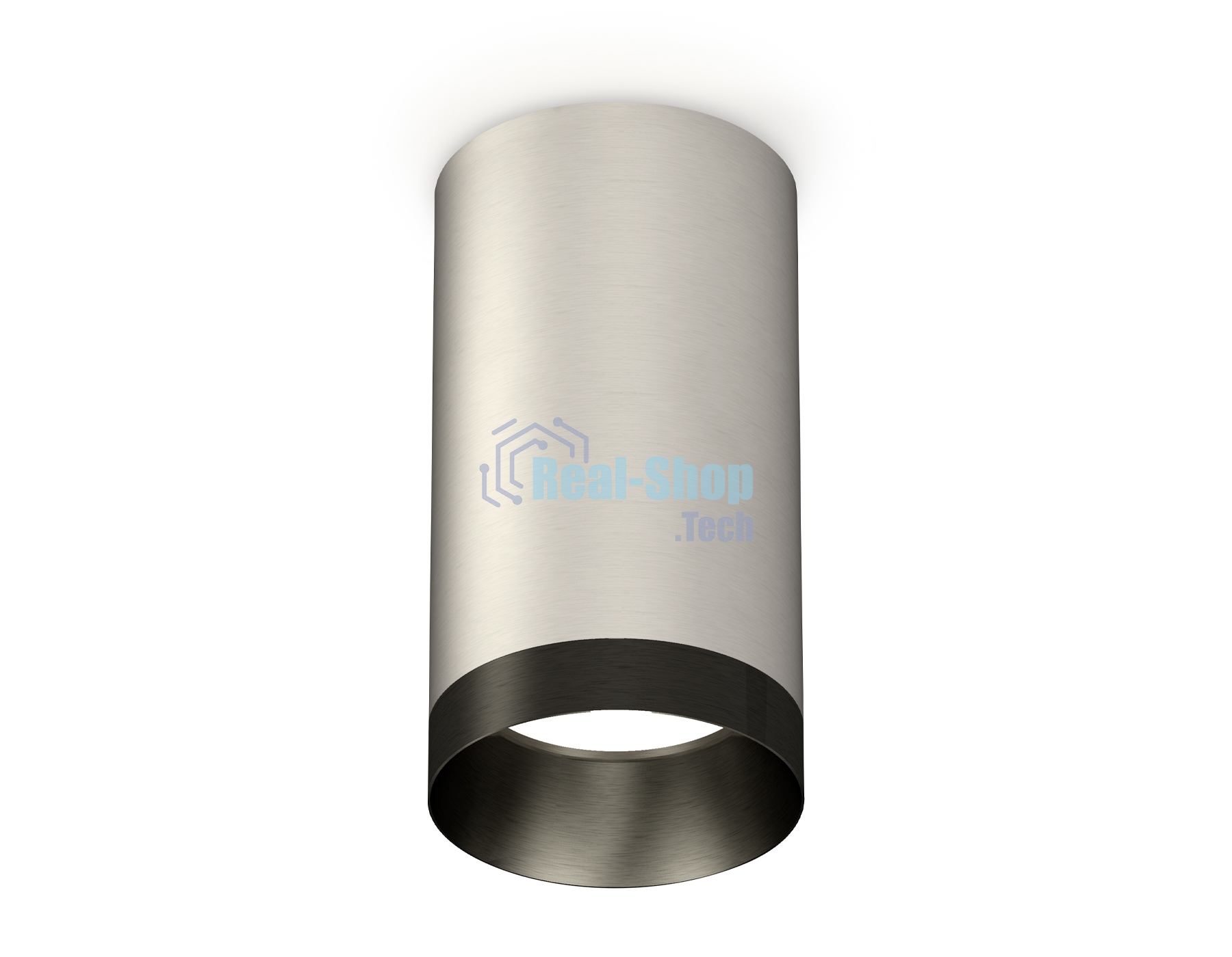 Светильник Ambrella Light XS6324011 SSL/PBK серебро песок/черный полированный MR16 GU5.3 (C6324, N6131)
