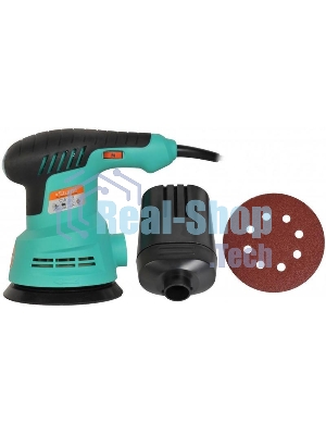 Эксцентриковая шлифовальная машина Sturm OS8135R Эксцентриковая шлифмашина Sturm, 350Вт, d 125мм, рег обор. 5000-12000об/мин, ПЫЛЕСБОР OS8135R