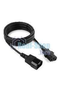 Кабель Кабель питания сист.блок-монитор Gembird 3.0м, черный, с зазем., пакет PC-189-10