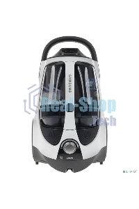 Пылесос Samsung VCC8835V37 белый/черный, 430/2200 Вт, уборка сухая, пылесборник контейнер 2 л