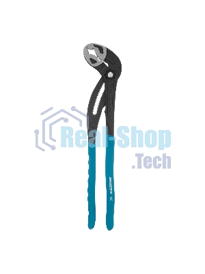 Клещи переставные Gross кнопочный механизм, обливные рукоятки, 400 мм