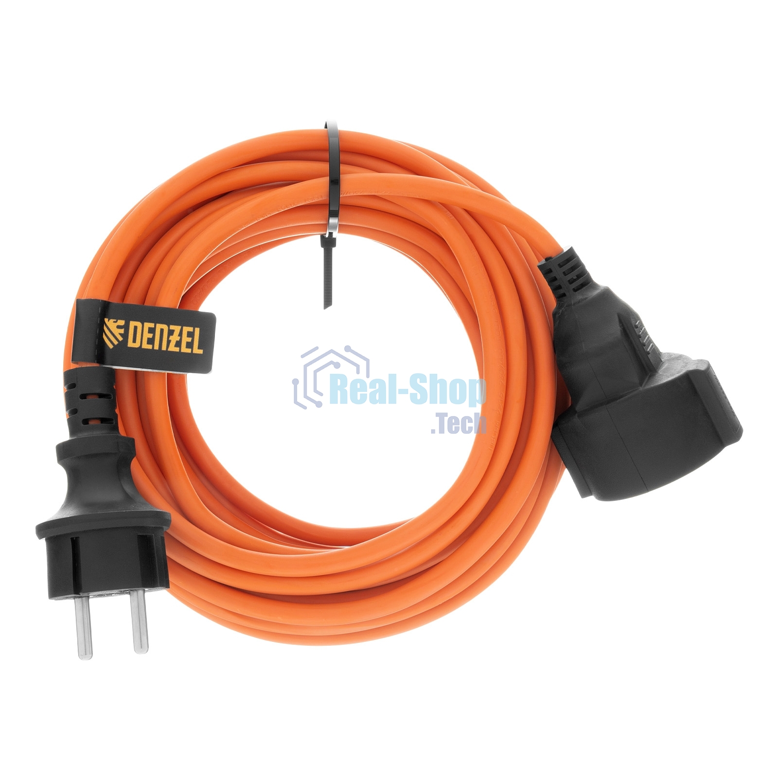 Удлинитель-шнур силовой Garden Series Denzel б/з, ПВС, 10 м, 1 розетка, 2*1,5 мм