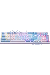 Клавиатура проводная Defender Hawk GK-418, USB, белый/голубой