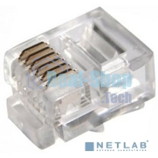 Телефонный разъем Rexant RJ-12(6P6C)