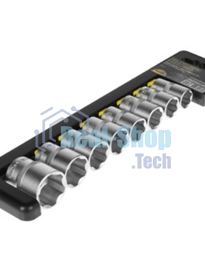 Набор головок BERGER BG2029 торцевых 1/2'' superlock 8предметов 16-27мм