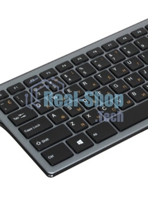 Клавиатура Oklick 890S беспроводная, радиоканал, серый