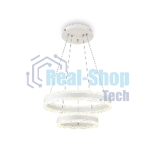 Светильник Ambrella light FA6175/2 WH белый 108W 3000K+6400K/3000K/6400K/4200K+4200K D500*630 (ПДУ РАДИО 2.4G)