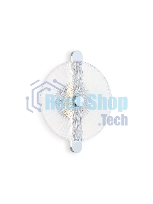 Настенный светодиодный светильник Ambrella light LH31141 СH/CL хром/прозрачный 13W 3000K 280*70*350